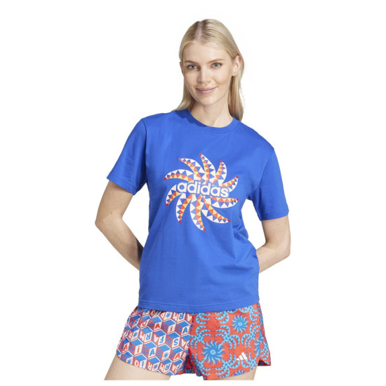 Adidas Γυναικεία κοντομάνικη μπλούζα x FARM Rio Graphic Tee Adidas Γυναικεία κοντομάνικη μπλούζα x FARM Rio Graphic Tee